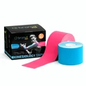 Tejpovací páska BronVit Sport kinesiology tape balení 2 x 6m – classic –  modrá + růžová