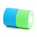 Tejpovací páska BronVit Sport kinesiology tape balení 2 x 6m – classic –  modrá + zelená