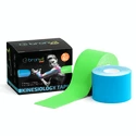 Tejpovací páska BronVit Sport kinesiology tape balení 2 x 6m – classic –  modrá + zelená