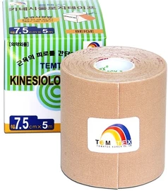 Tejpovací páska TEMTEX Kinesio Tape Classic 7,5 cm × 5 m