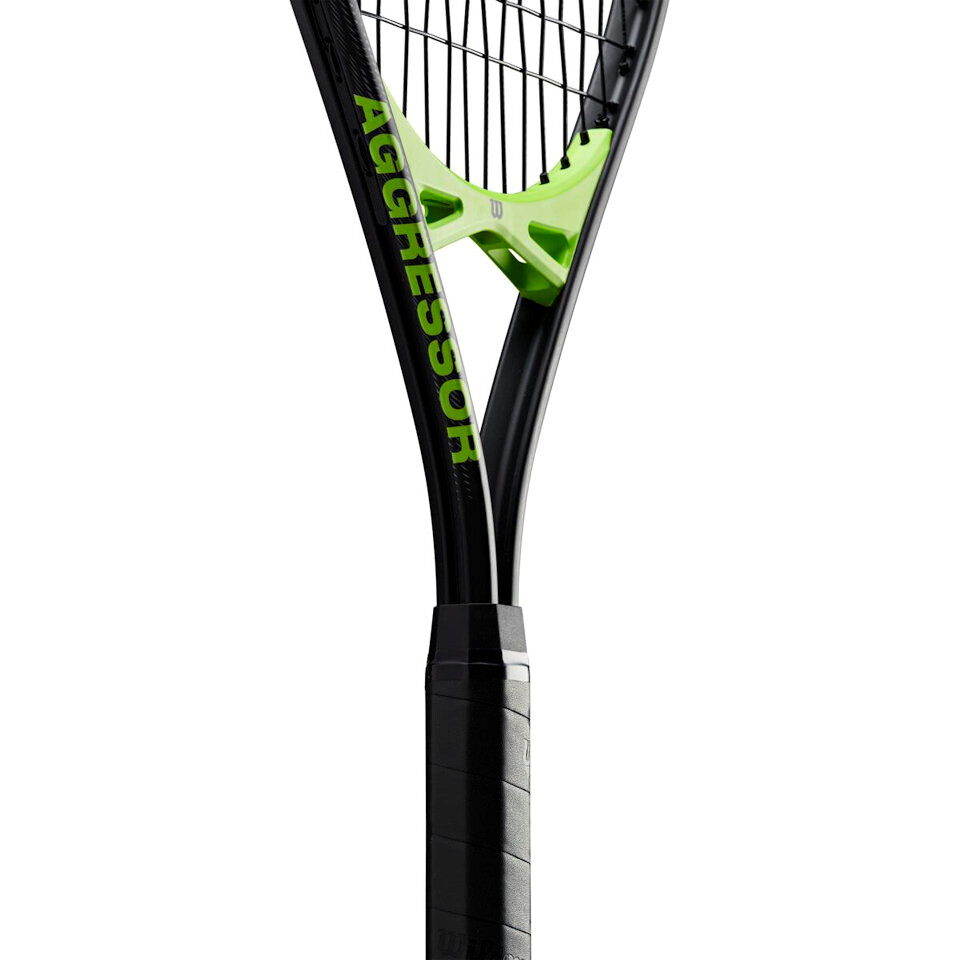 Tenisová raketa Wilson  Aggressor Black/Green  L3 - thumb (3)