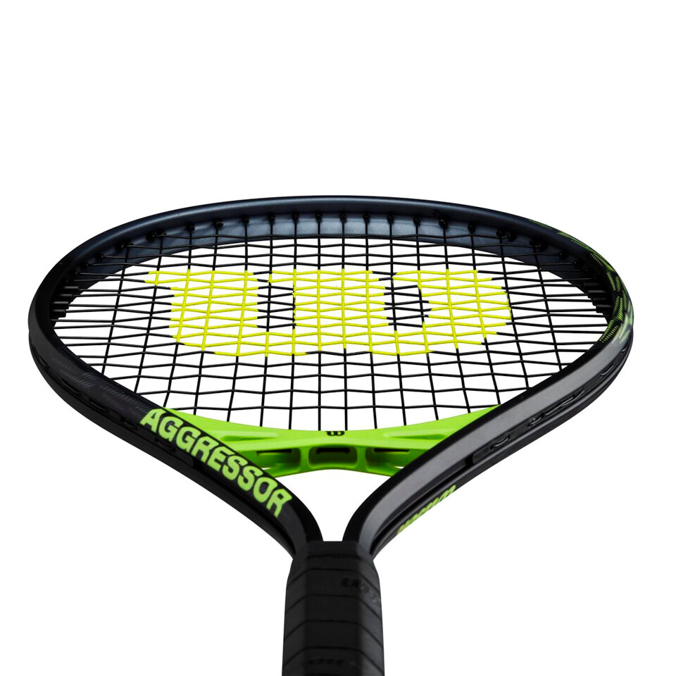 Tenisová raketa Wilson  Aggressor Black/Green  L3 - thumb (5)