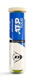 Tenisové míče Dunlop ATP Tour (4 Pack)