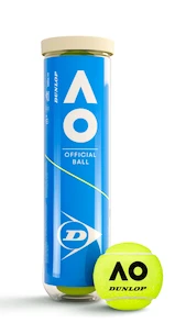 Tenisové míče Dunlop  Australian Open (4 Pack)