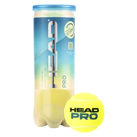 Tenisové míče Head Pro (3 Pack)