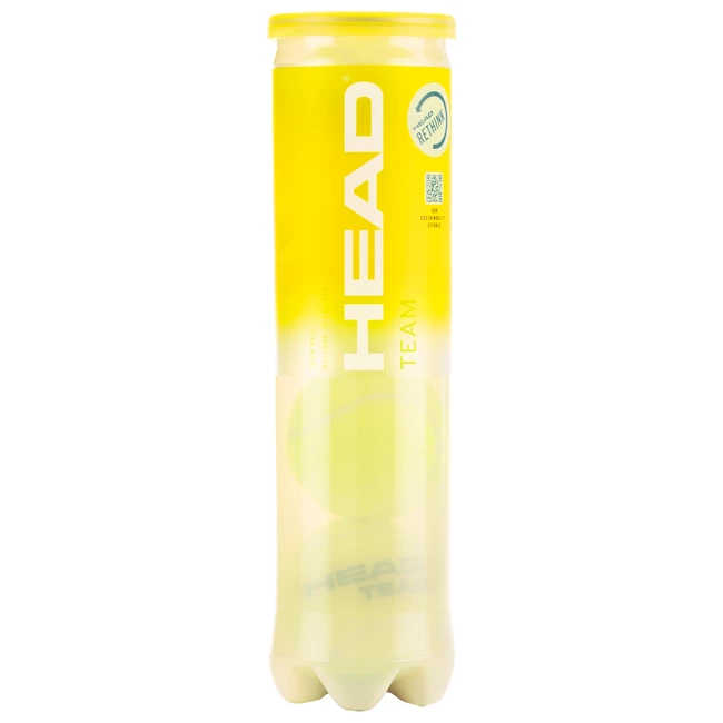 Tenisové míče Head  Team (4 Pack)