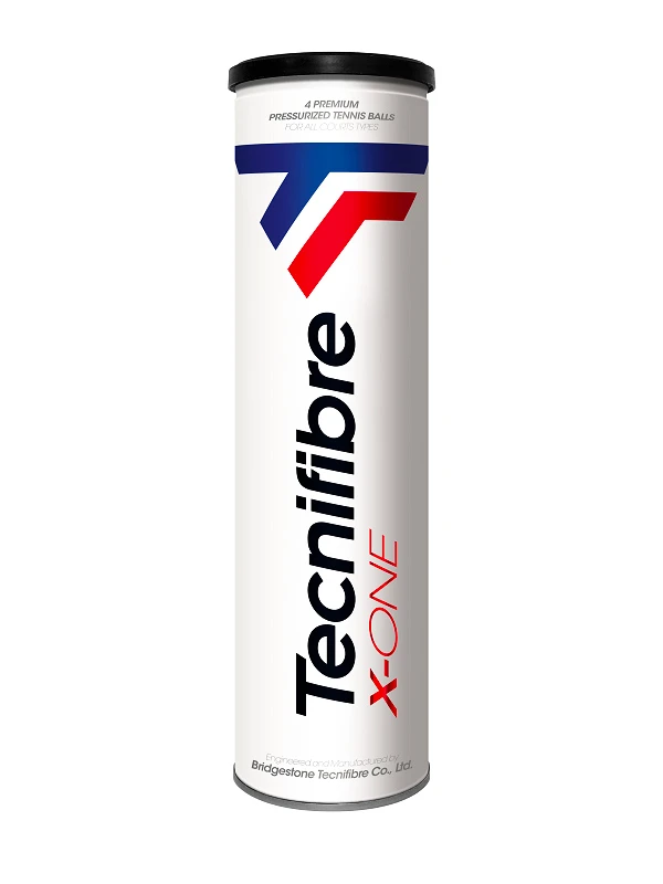 Tenisové míče Tecnifibre  X-One Bipack (2x4 Pack)