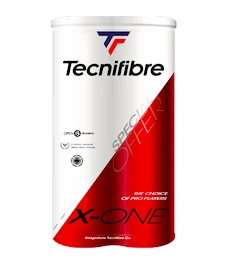 Tenisové míče Tecnifibre X-One Bipack (2x4 Pack)