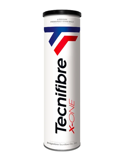 Tenisové míče Tecnifibre  X-One Bipack (2x4 Pack)