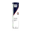 Tenisové míče Wilson  Roland Garros All Court (4 Pack)