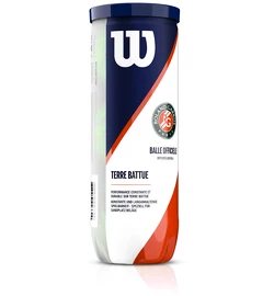 Tenisové míče Wilson Roland Garros Clay (3 Pack)