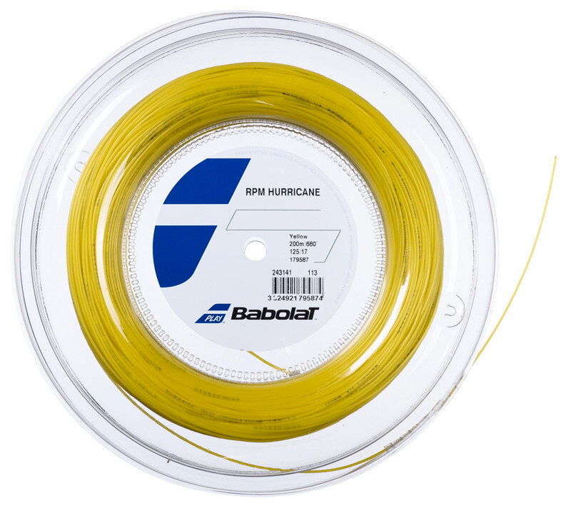 Product detail of Tenisový výplet Babolat  RPM Hurricane - (200m)  1,25 mm