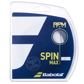 Tenisový výplet Babolat RPM Rough Dark Grey 12m