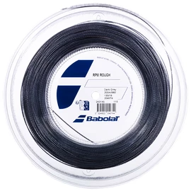 Tenisový výplet Babolat RPM Rough Dark Grey 200m