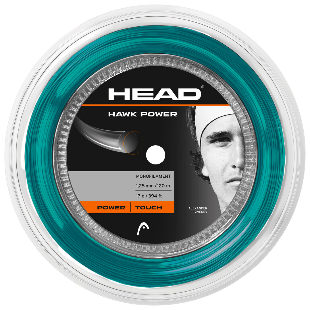 Product detail of Tenisový výplet Head  Hawk Power Petrol Reel (200 m)  1,30 mm
