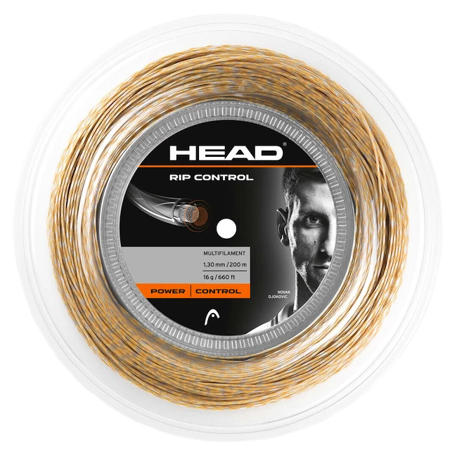 Tenisový výplet Head  RIP Control Natural 1,30 mm (200m)