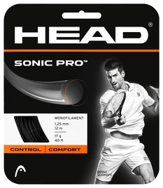 Tenisový výplet Head Sonic Pro Black 1.30 mm (12 m)