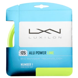 Tenisový výplet Luxilon Alu Power Lime LE 1.25 mm 2019