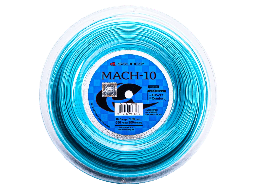 Tenisový výplet Solinco  Mach-10 (200 m)  1,25 mm