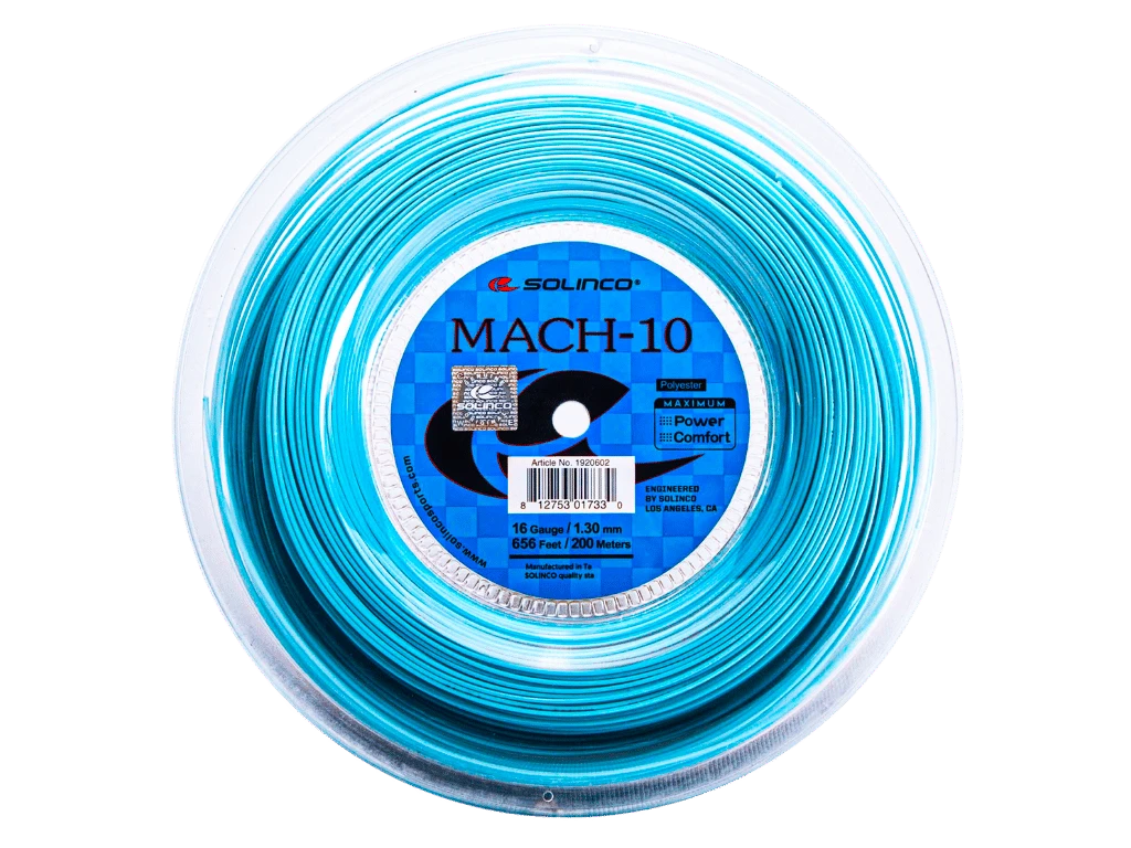 Tenisový výplet Solinco  Mach-10 (200 m)