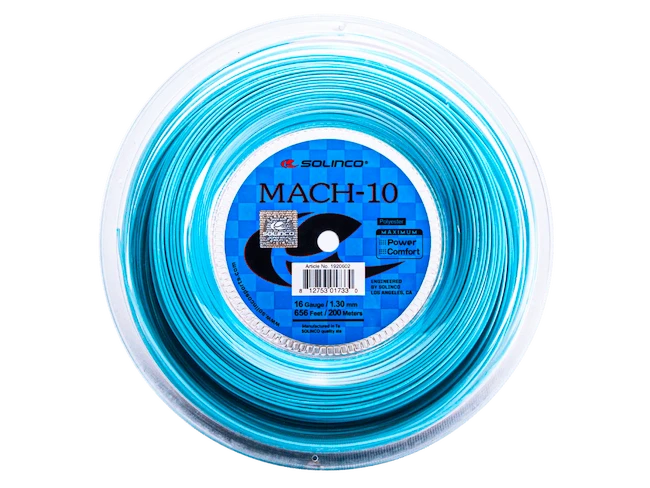 Tenisový výplet Solinco  Mach-10 (200 m)