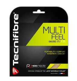 Tenisový výplet Tecnifibre Multifeel Natural (12 m)