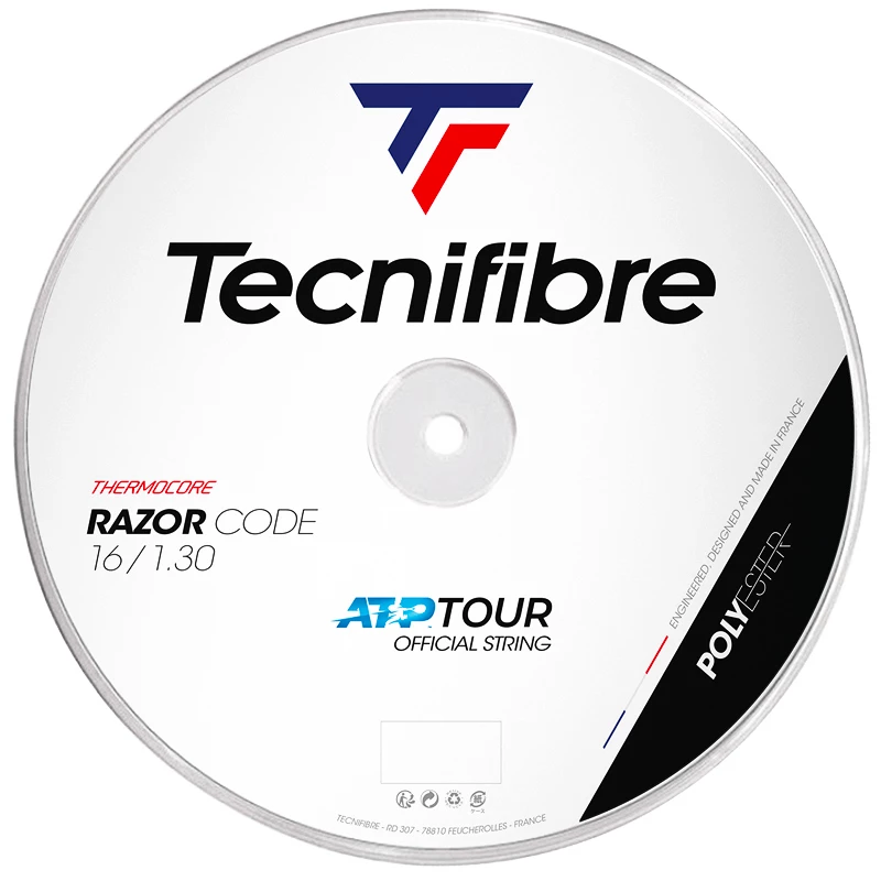 Tenisový výplet Tecnifibre  Razor Code White (200 m)  1,30 mm