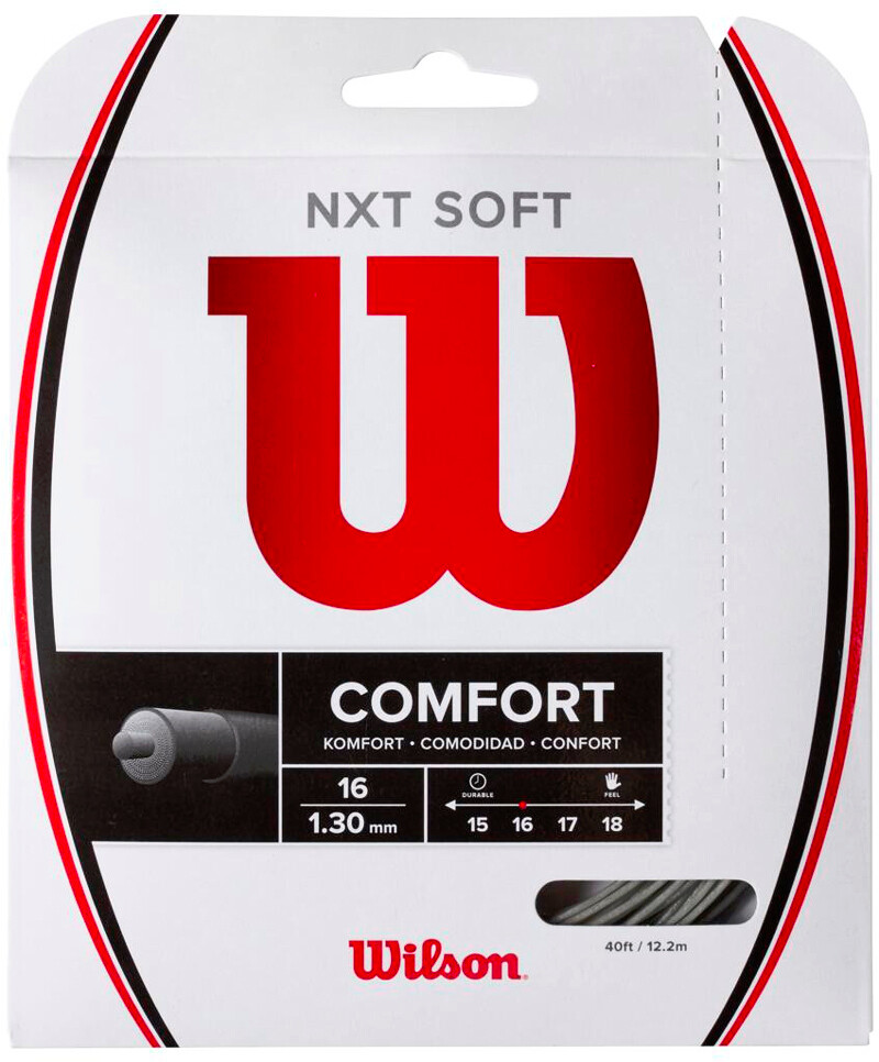 Product detail of Tenisový výplet Wilson  NXT Soft Silver  1,30 mm