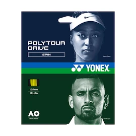 Tenisový výplet Yonex Poly Tour Drive Flash Yellow 125 (12 m)