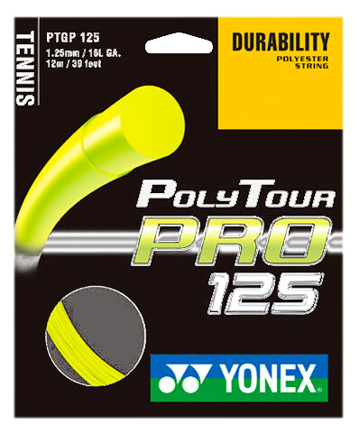 Product detail of Tenisový výplet Yonex  PolyTour Pro Yellow 12m  1,20 mm