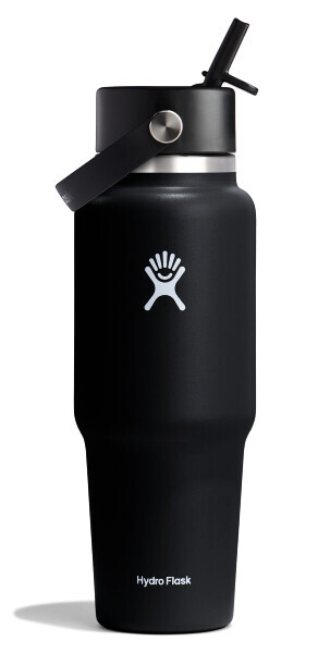 Product detail of Termoláhev Hydro Flask  32 OZ Wide Flex Straw Travel Bottle Black