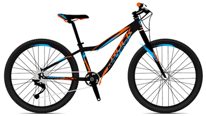 TESTOVACÍ Dětské kolo Rock Machine 24 Surge 24  LTD černé