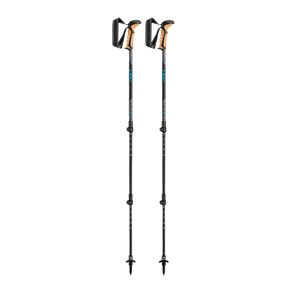 Product detail of Trekové hole Leki  Khumbu Lite AS, black-petrol-dark anthracite, 100 - 135 cm