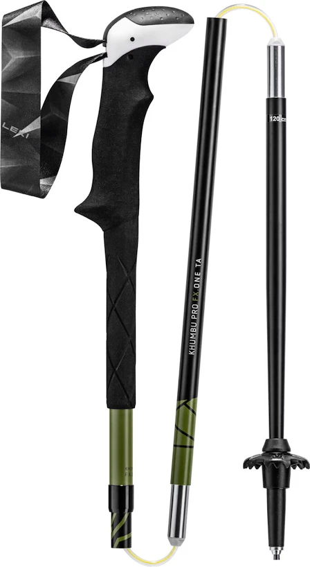 Trekové hole Leki  Khumbu Pro FX.One TA, gimblet-black-white 115 cm
