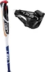 Trekové hole Leki  Smart Supreme, midnightblue dark metallic-darkblue-white, 100 - 130 cm