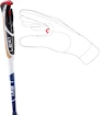 Trekové hole Leki  Smart Supreme, midnightblue dark metallic-darkblue-white, 100 - 130 cm