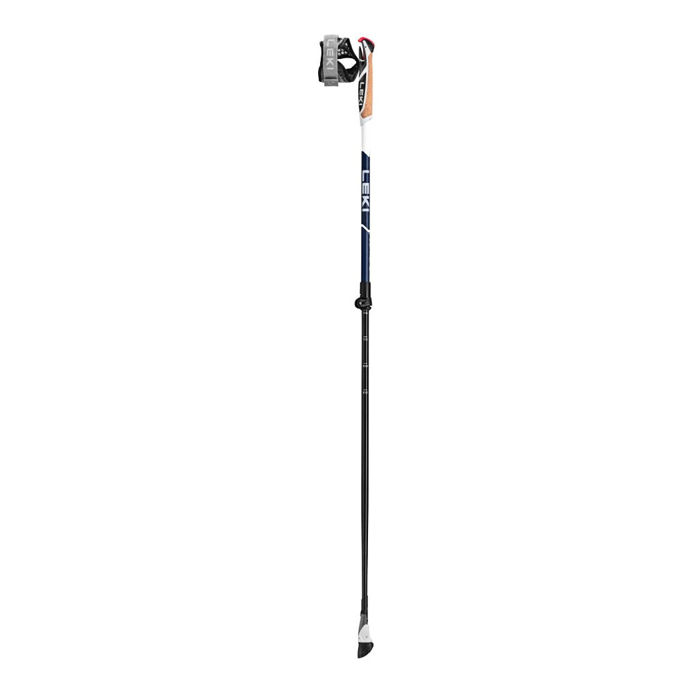 Product detail of Trekové hole Leki  Smart Supreme, midnightblue dark metallic-darkblue-white, 100 - 130 cm
