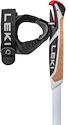 Trekové hole Leki  Spin Shark SL, white-smokegreen-dark anthracite, 100 - 130 cm
