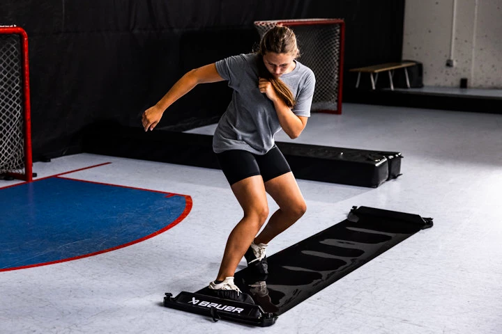Trenažér bruslení Bauer  REACTOR SKATING/SLIDE BOARD