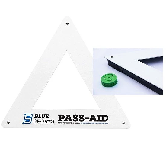 Tréninkový nahrávač Blue Sports  Triangular Pass Aid