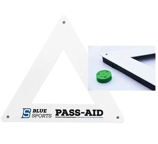 Tréninkový nahrávač Blue Sports  Triangular Pass Aid