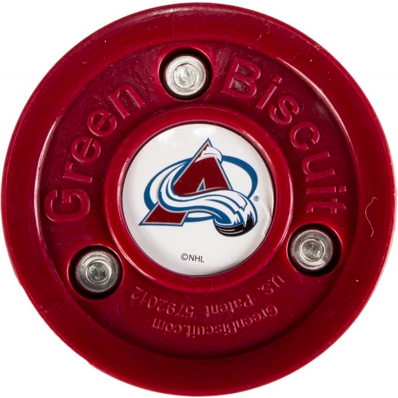 Tréninkový puk Green Biscuit  Colorado Avalanche