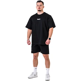 Tričko Nebbia GYM ESSENTIALS Oversized T-shirt 381 black