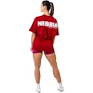 Tričko Nebbia GYM ESSENTIALS Oversized T-shirt 381 red