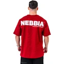 Tričko Nebbia GYM ESSENTIALS Oversized T-shirt 381 red
