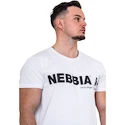 Tričko Nebbia GYM ESSENTIALS T-shirt 380 white