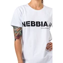 Tričko Nebbia GYM ESSENTIALS T-shirt 380 white