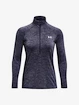 Tričko Under Armour Tech 1/2 Zip - Twist-GRY
