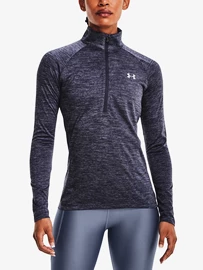 Tričko Under Armour Tech 1/2 Zip - Twist-GRY