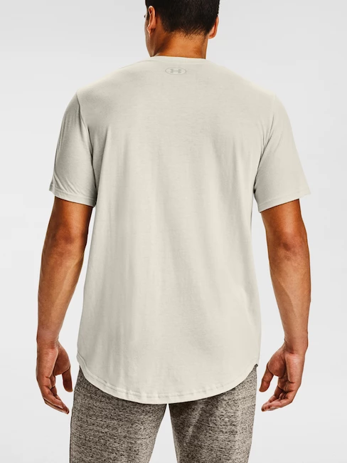 Tričko Under Armour TRIPLE STACK LOGO SS-WHT